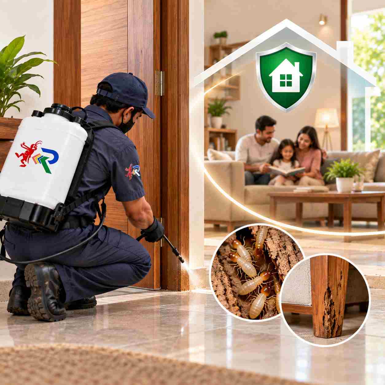 Termite control for residential homes in Hyderabad